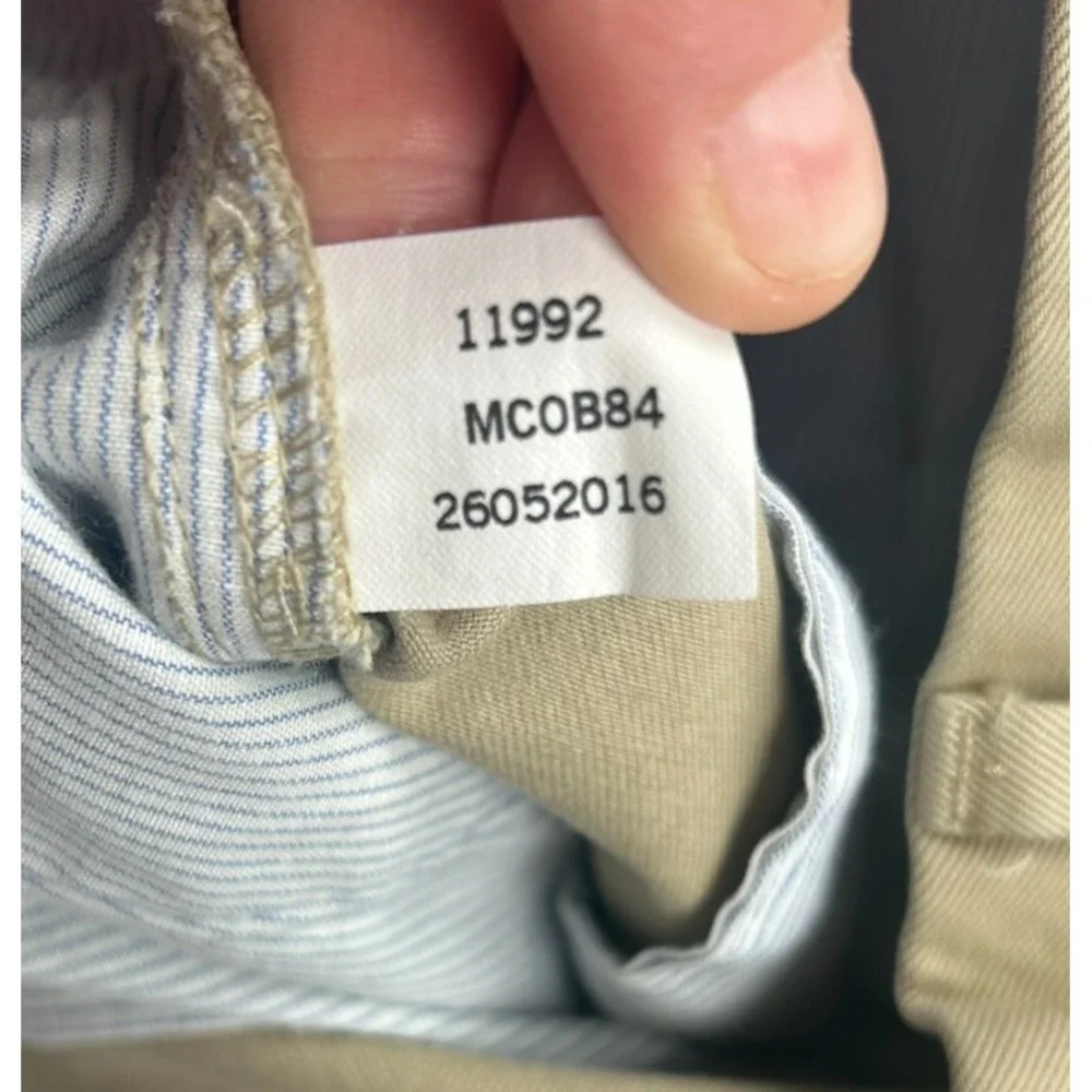 Peter Millar Twill Straight Leg Khaki Chino Pants Mens 38x31 Flat Front‎ Classic